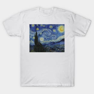 Starry Night by Vincent van Gogh T-Shirt